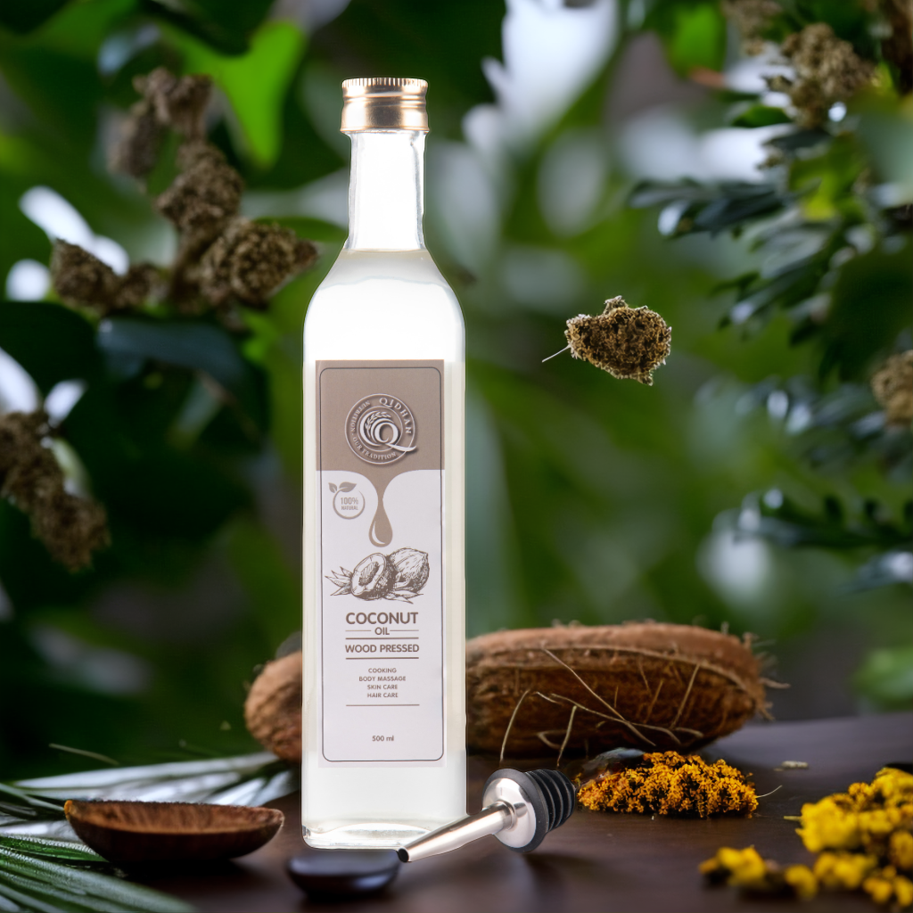 Wood Pressed Natural Coconut Oil