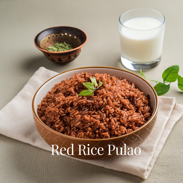 Red Rice Rath Bath Rakthashali - Iron Rich Red Rice