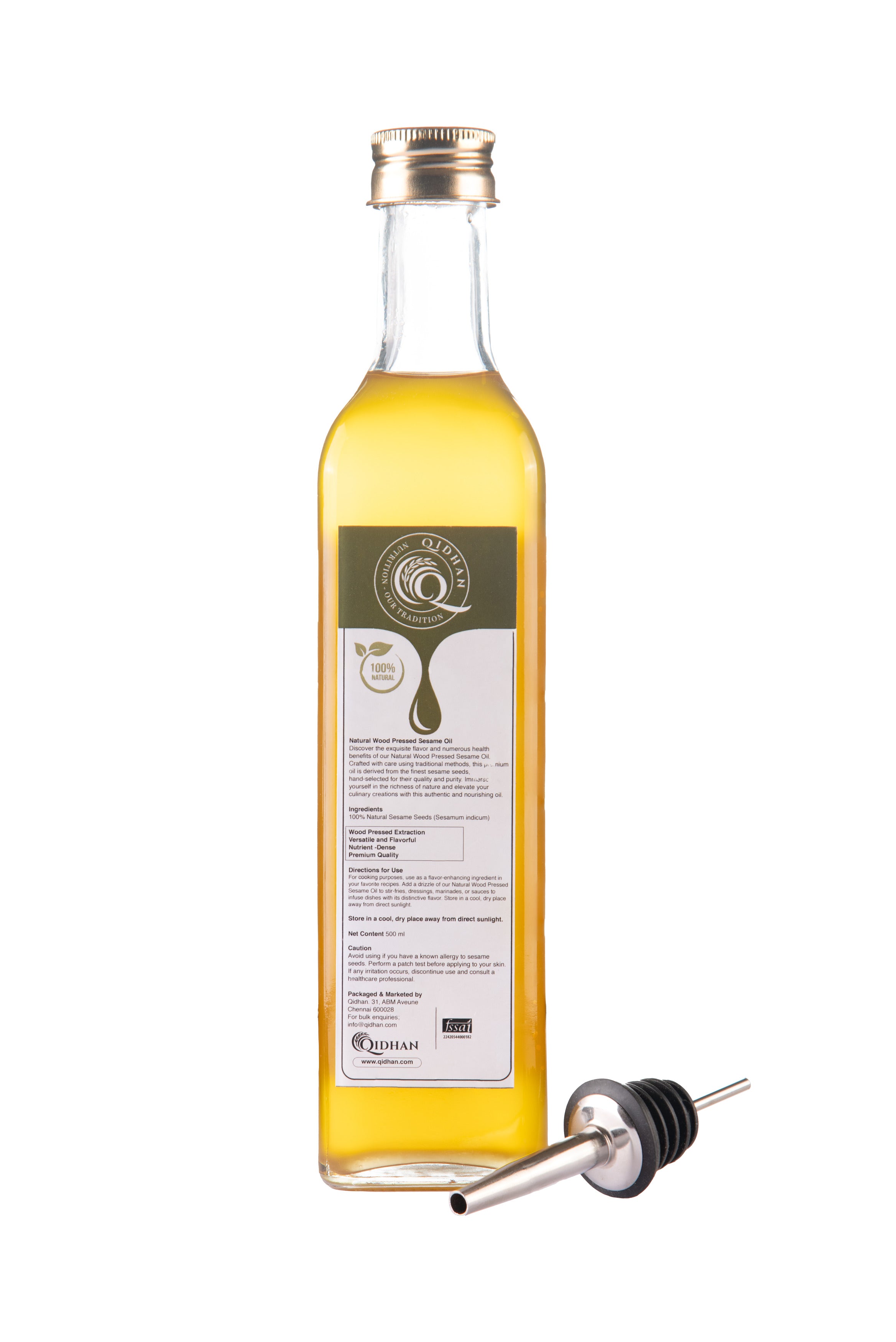 Wood Pressed Sesame Oil