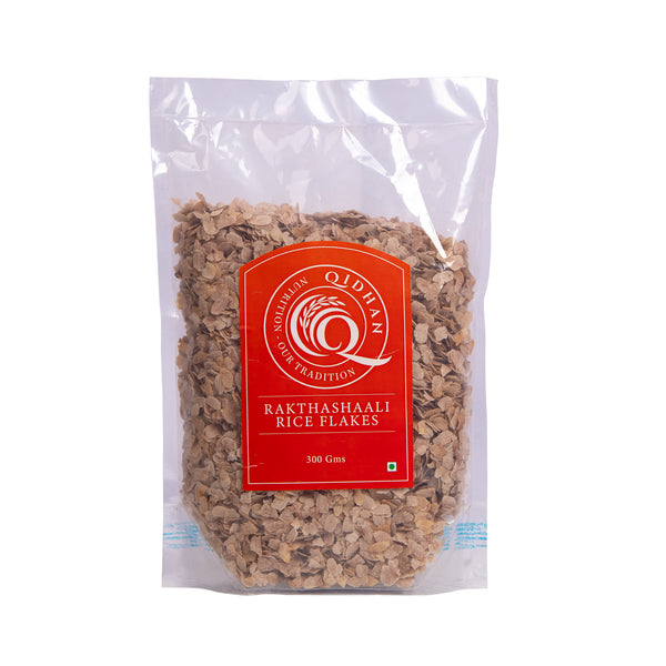Roasted Rakthashali Rice Flakes (Poha)