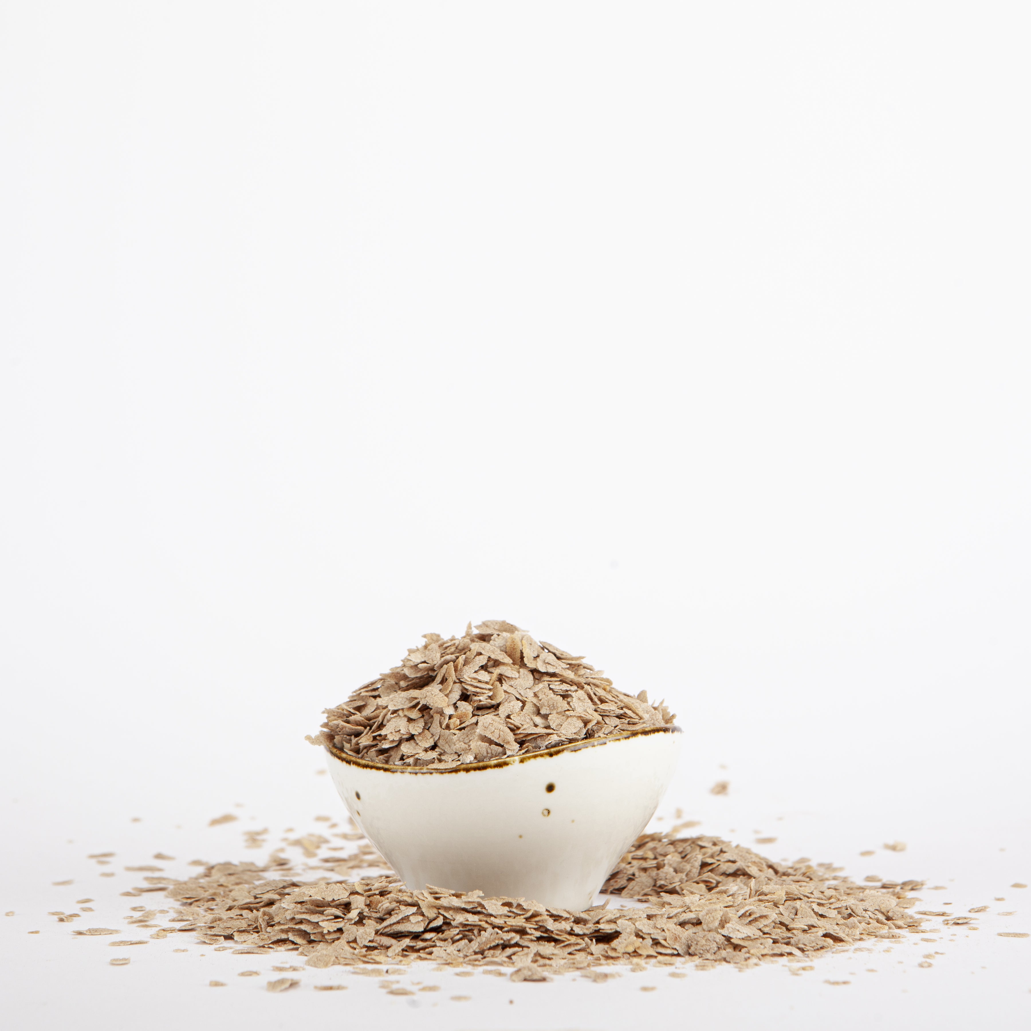 Roasted Black Rice Flakes (Poha)